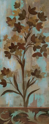 Framed Monsoon Florals I Print