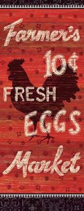 Framed Country Touch VI Print