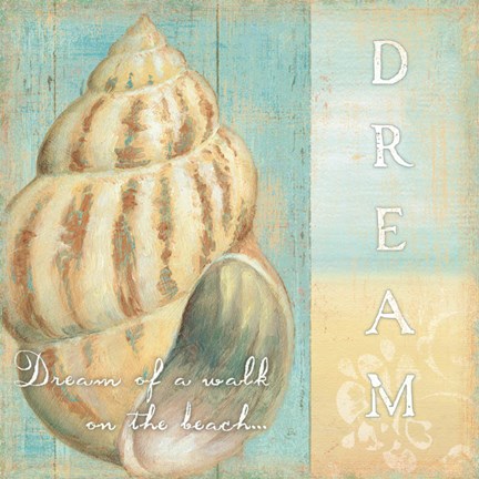 Framed Soft Beach Quote II Print