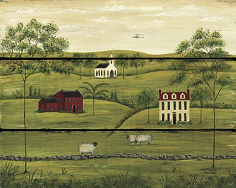 Framed Simple Life Print