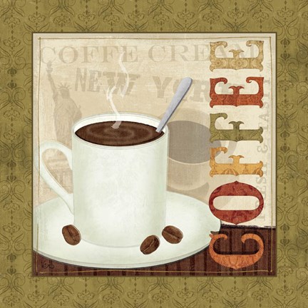 Framed Coffee Cup III Print