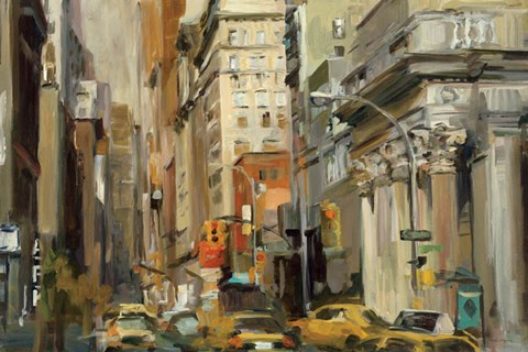 Framed Union Square NY Print