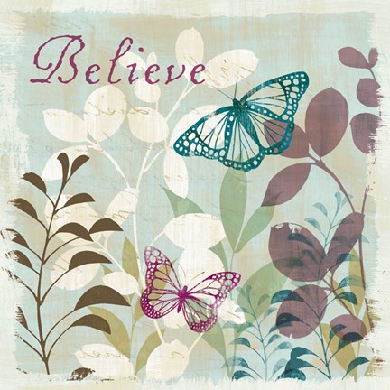 Framed Be Leaves Spice II Print