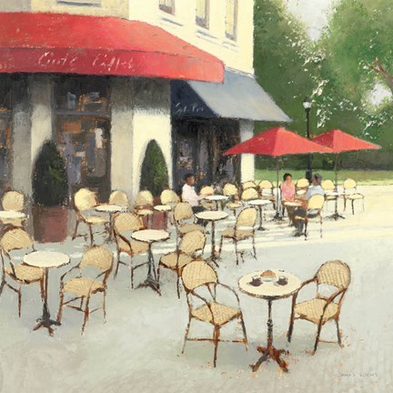 Cafe du Matin II by James Wiens
