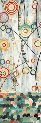 Framed Blooming Meadow III Print