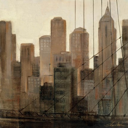 Framed View from the Bridge I Print