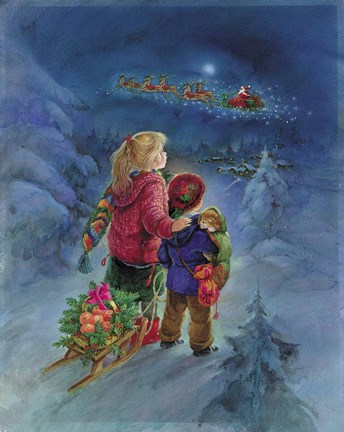 Framed Merry Christmas Print