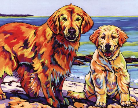 Framed Ginger &amp; Polar Print