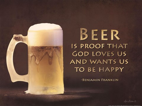 Framed Be Happy Print