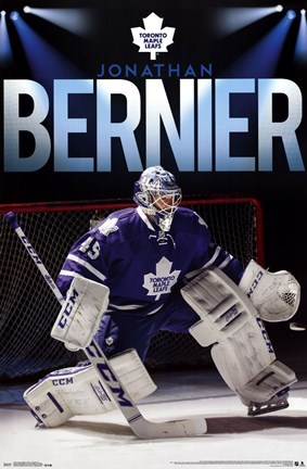 Framed Toronto Maple Leafs® - J Bernier 13 Print