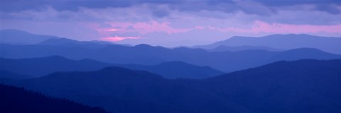 Framed Dawn Great Smoky Mountains National Park NC Print