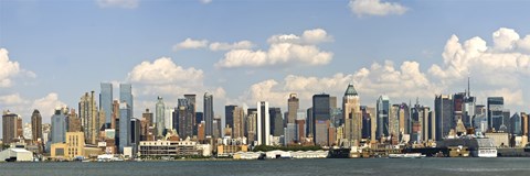 City at the waterfront, New York City, New York State, USA 2010 by Panoramic Images