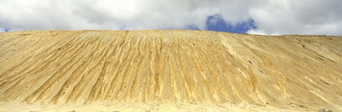 Framed Eroded copper tailing, Ruth, White Pine County, Nevada, USA Print