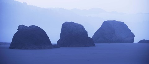 Framed Meyers Creek at Dawn, California Print