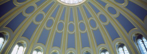 Framed British Museum Ceiling, London, England Print