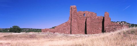 Framed Ruins of building, Salinas Pueblo Missions National Monument, New Mexico, USA Print
