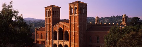 Framed Royce Hall at the campus of University of California, Los Angeles, California, USA Print