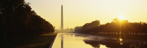 Framed Washington Monument, Washington DC, District Of Columbia, USA Print