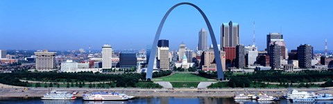 Framed USA, Missouri, St. Louis, Gateway Arch Print
