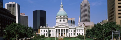 Framed Old Courthouse, St. Louis, Missouri Print