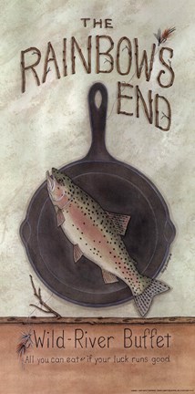 Framed Rainbow's End Print