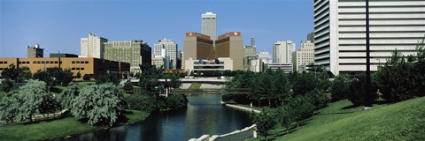 Framed Omaha NE USA Print