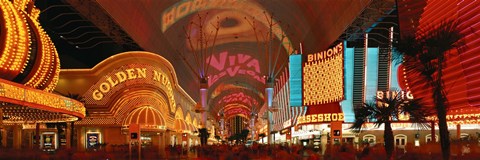 Framed Fremont Street Las Vegas NV USA Print