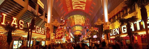 Framed Fremont Street Experience Las Vegas (horizontal) Print