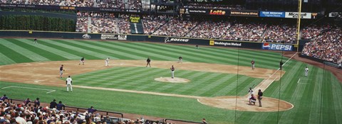 Framed SAFECO basefall Field Seattle WA Print
