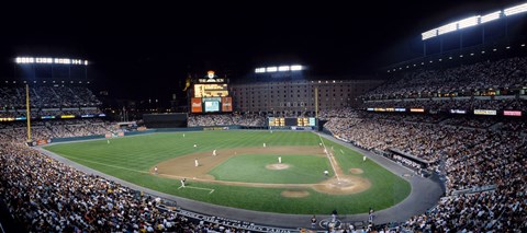 Framed Baseball Game Camden Yards Baltimore MD Print