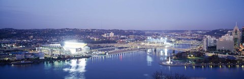 Framed Heinz Stadium, Pittsburgh PA Print