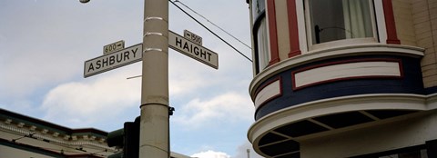 Framed Haight Ashbury District San Francisco CA Print