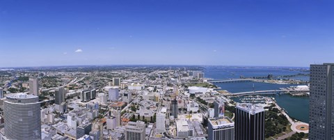 Framed Miami, Florida Print