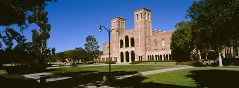 Framed Facade of a building, Royce Hall, City of Los Angeles, California, USA Print