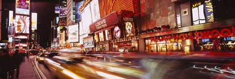 Framed Times Square at Nigth, Manhattan Print