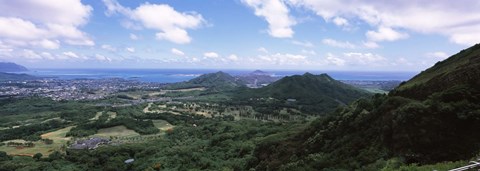 Framed Kaneohe, Oahu, Hawaii Print