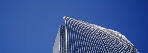 Framed High section view of a building, Symphony Tower, 1180 Peachtree Street, Atlanta, Fulton County, Georgia, USA Print