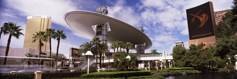 Framed Hotels in a city, Trump Hotel Las Vegas, Wynn Las Vegas, The Strip, Las Vegas, Nevada, USA Print