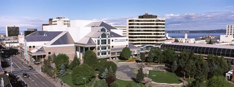 Framed Alaska Center for the Performing Arts, Anchorage, Alaska Print