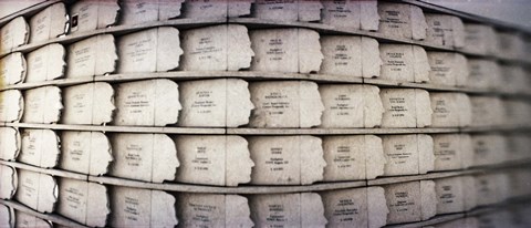 Framed September 11th memorial, Staten Island, New York City, New York State, USA Print