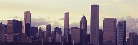 Framed Skyscrapers in Chicago Print