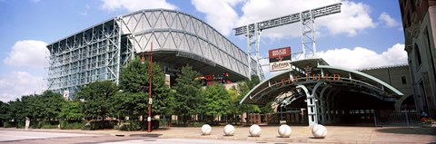 Framed Baseball field, Minute Maid Park, Houston, Texas, USA Print