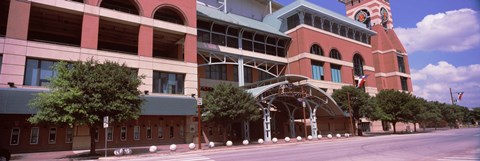 Framed Facade of a baseball stadium, Minute Maid Park, Houston, Texas, USA Print