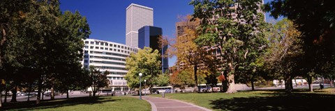 Framed Denver Post Building, Denver, Colorado, USA Print