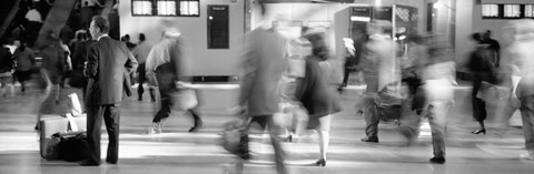Framed Grand Central Station, NYC, New York City, New York State, USA Print