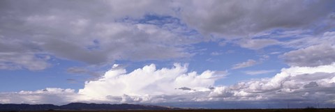 Framed Storm clouds in the sky, Phoenix, Arizona, USA Print