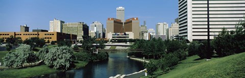 Framed Omaha NE USA Print