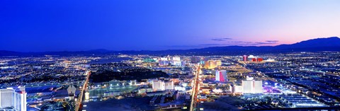 Framed Las Vegas Strip, Nevada, USA Print
