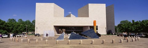 Framed Facade of a building, National Gallery of Art, Washington DC, USA Print