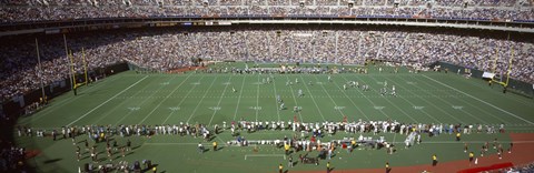 Framed Football Game at Veterans Stadium, Philadelphia, Pennsylvania Print